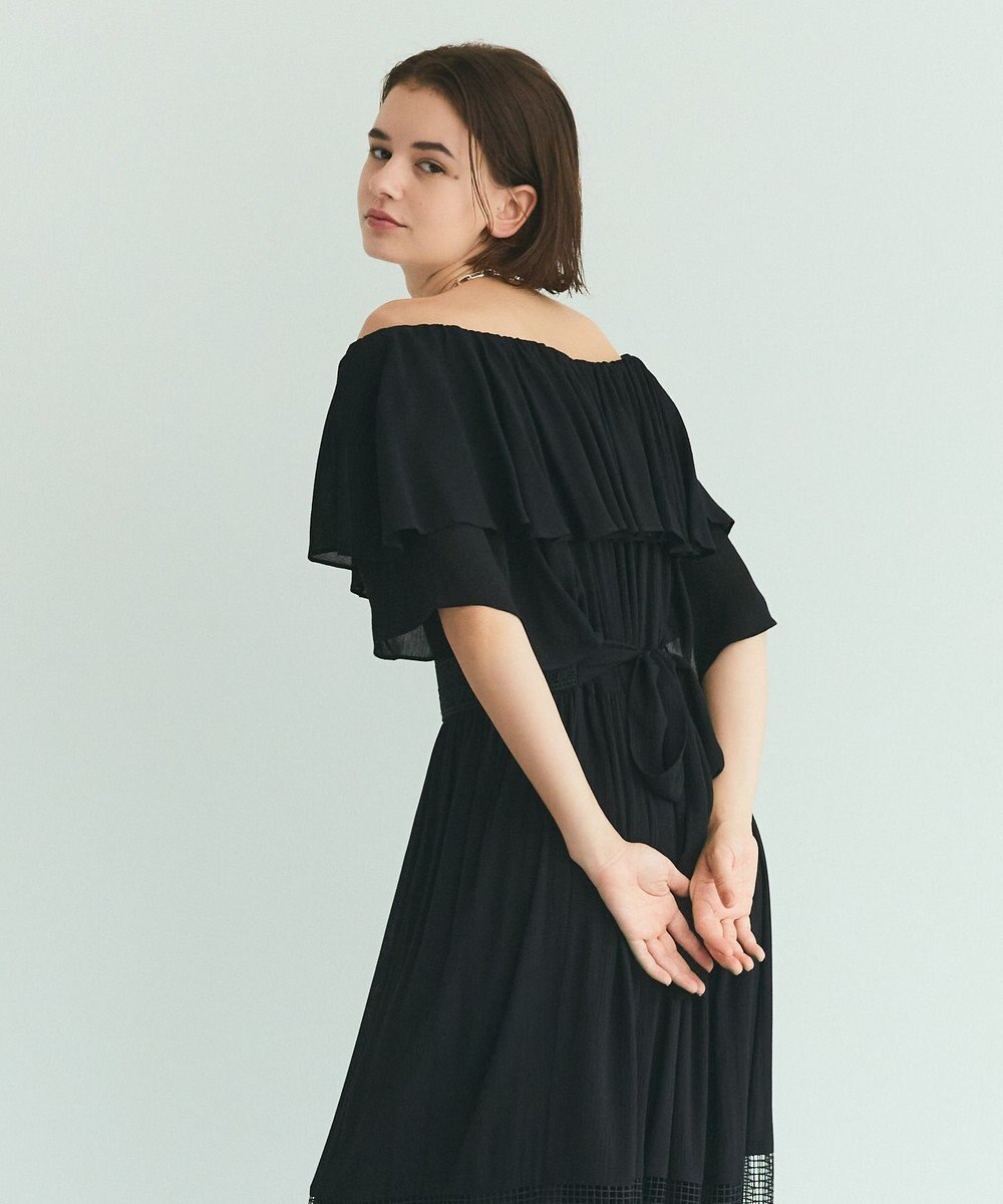 GRACE CONTINENTAL ラッフルレース切替マキシ 