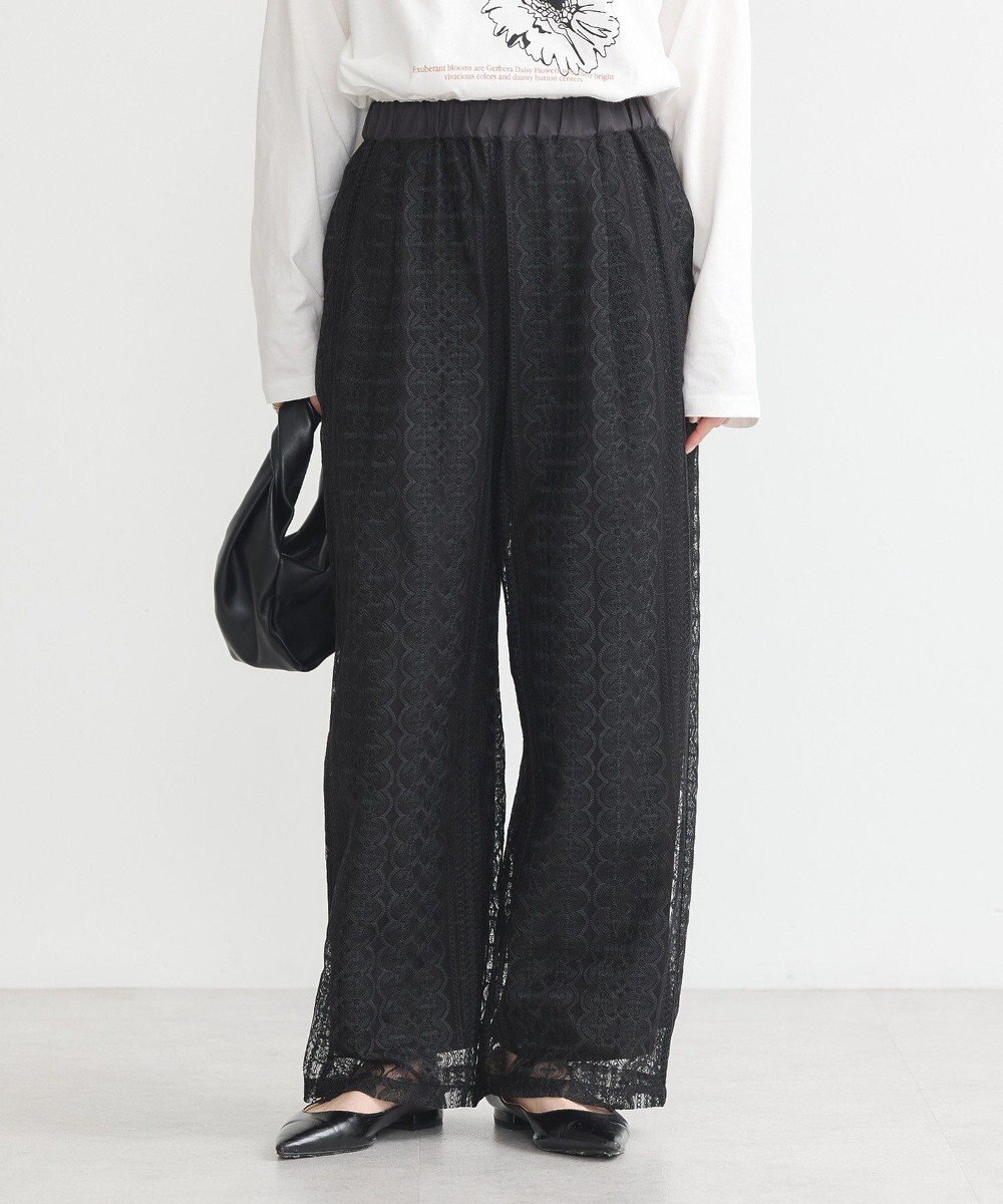 earth music&ecology レースパンツ 