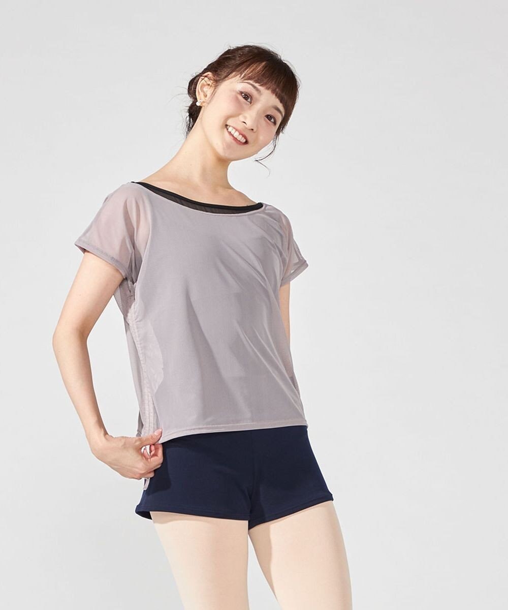 Chacott チュールトップ 