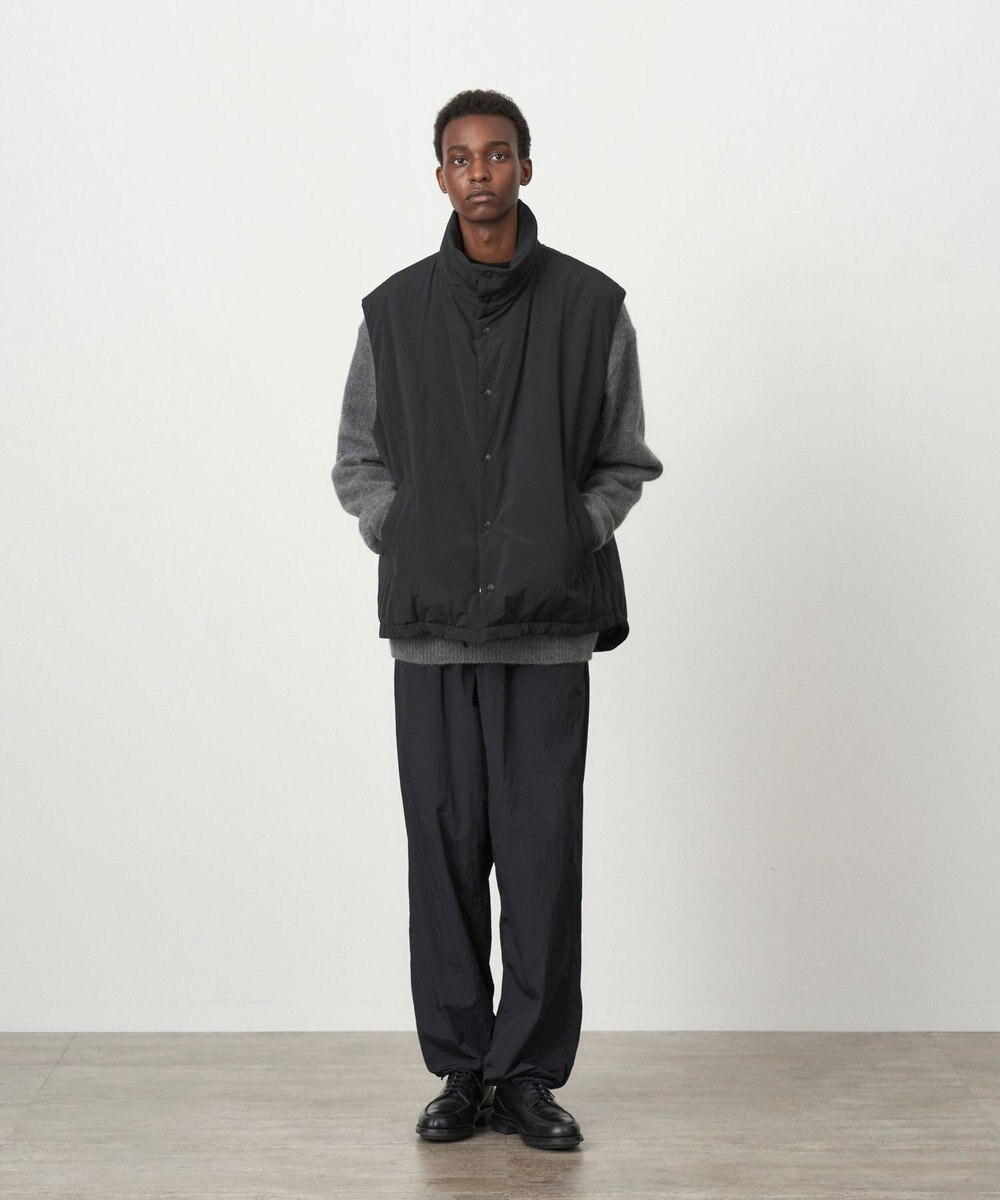 ATON TECHNO COTTON | リサイクルウールパテッドベスト - UNISEX 