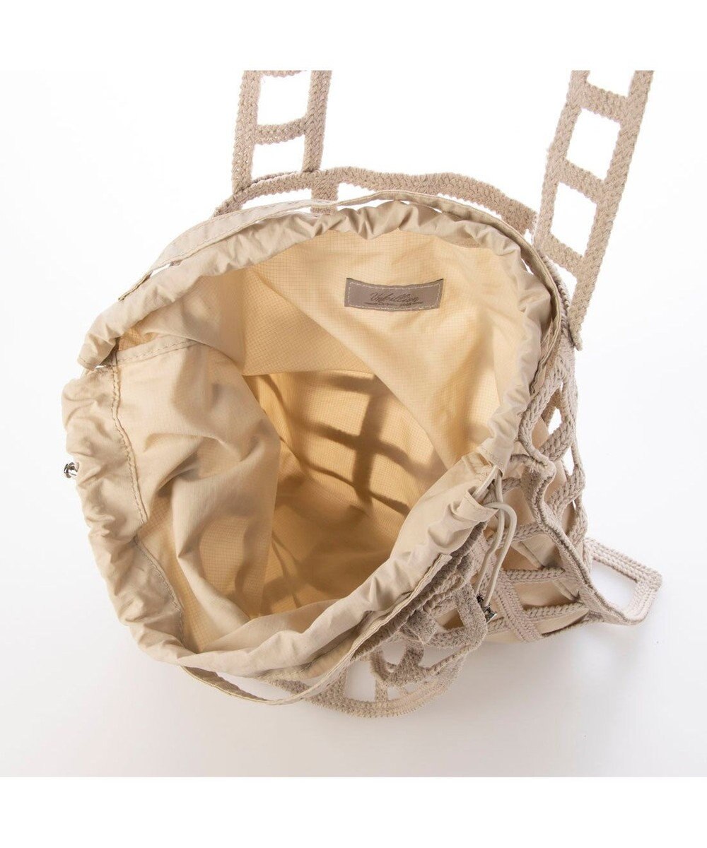 UNBILLION 【テレビ ドラマ着用アイテム】カシュカシュ cachecache / インナー巾着付ラティストート 