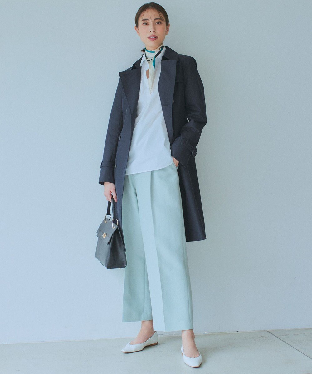 23区 L 【Oggi4月号掲載/洗える】CANCLINI スキッパー シャツ 