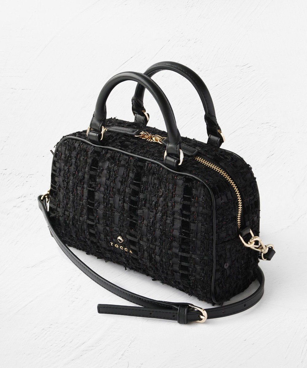 TOCCA 【美人百花掲載】OREILLER BAG ミニボストンバッグ 
