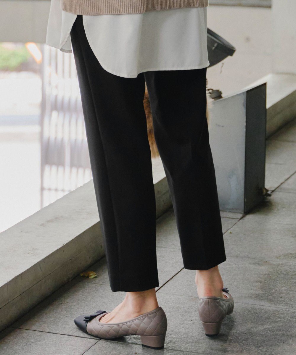 Tiaclasse 【洗える】テーパードパンツ 