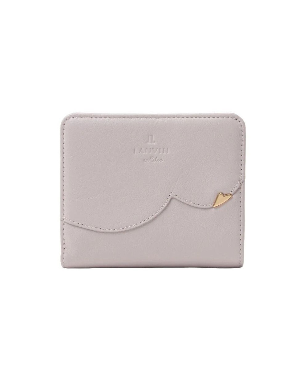 LANVIN en Bleu デクール 二つ折りLファスナー財布 