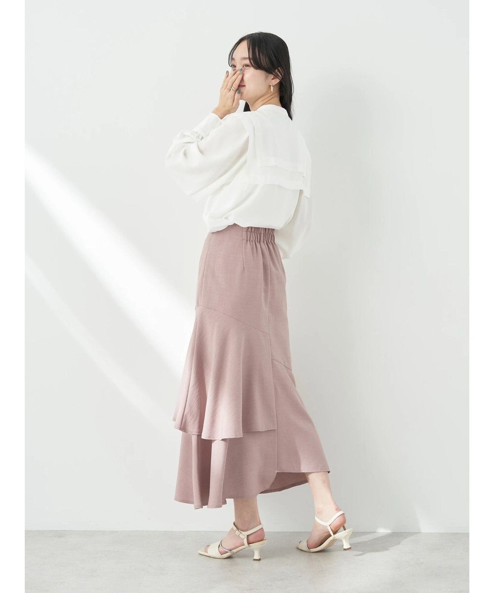 earth music&ecology アシンメトリーイレヘムスカート 