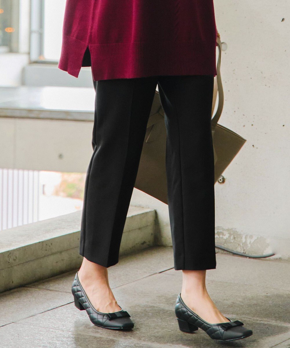 Tiaclasse 【洗える】テーパードパンツ 