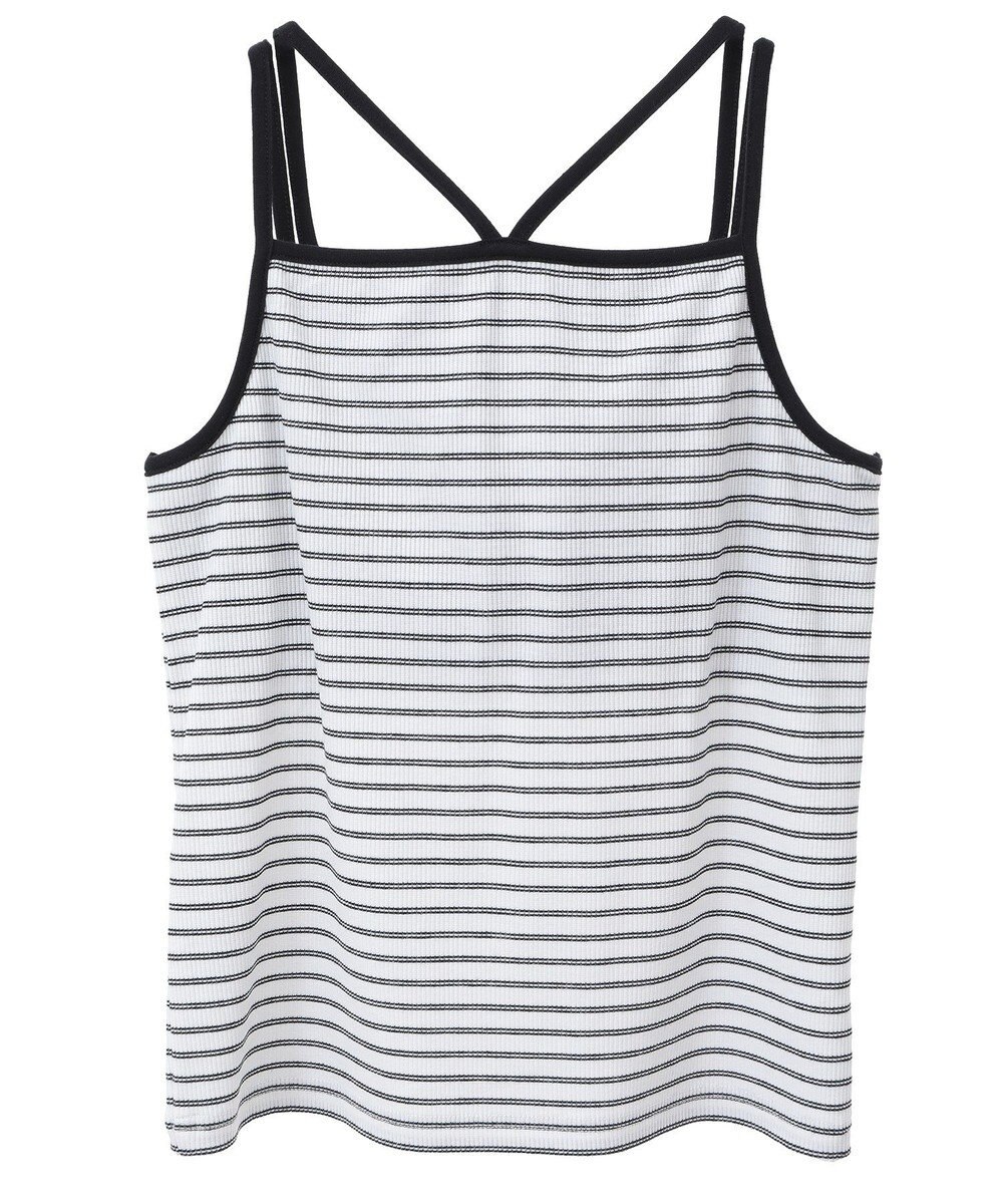 AMERICAN HOLIC カップ付き　バッククロスボーダーキャミソール 