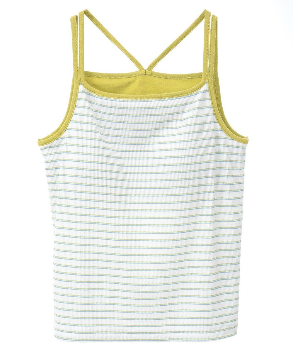 AMERICAN HOLIC カップ付き　バッククロスボーダーキャミソール 