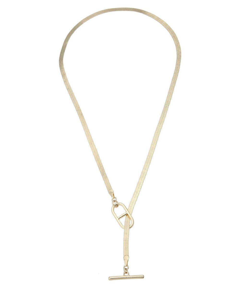 Green Parks ｅｖｅｒｙ　ｗａｌｋ．　マンテルチェーンスネイクネックレス 