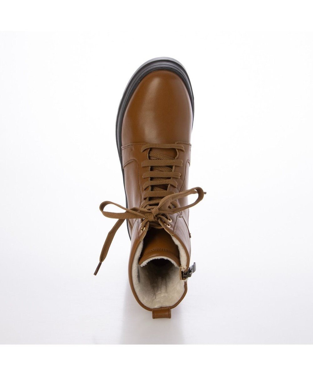 MODE ET JACOMO <carino>厚底レースアップブーツ 