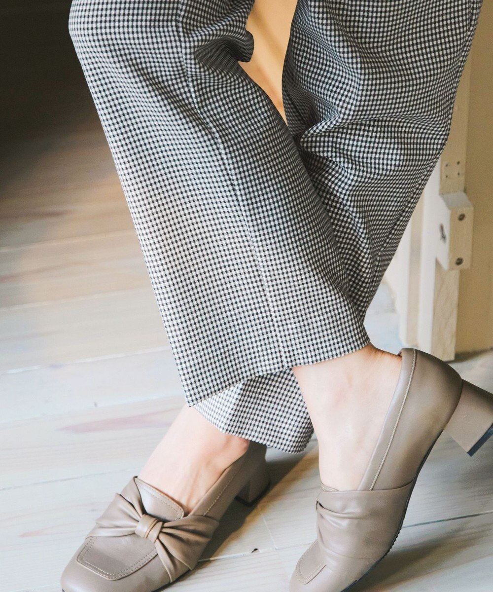 Tiaclasse 【洗える】テーパードパンツ 