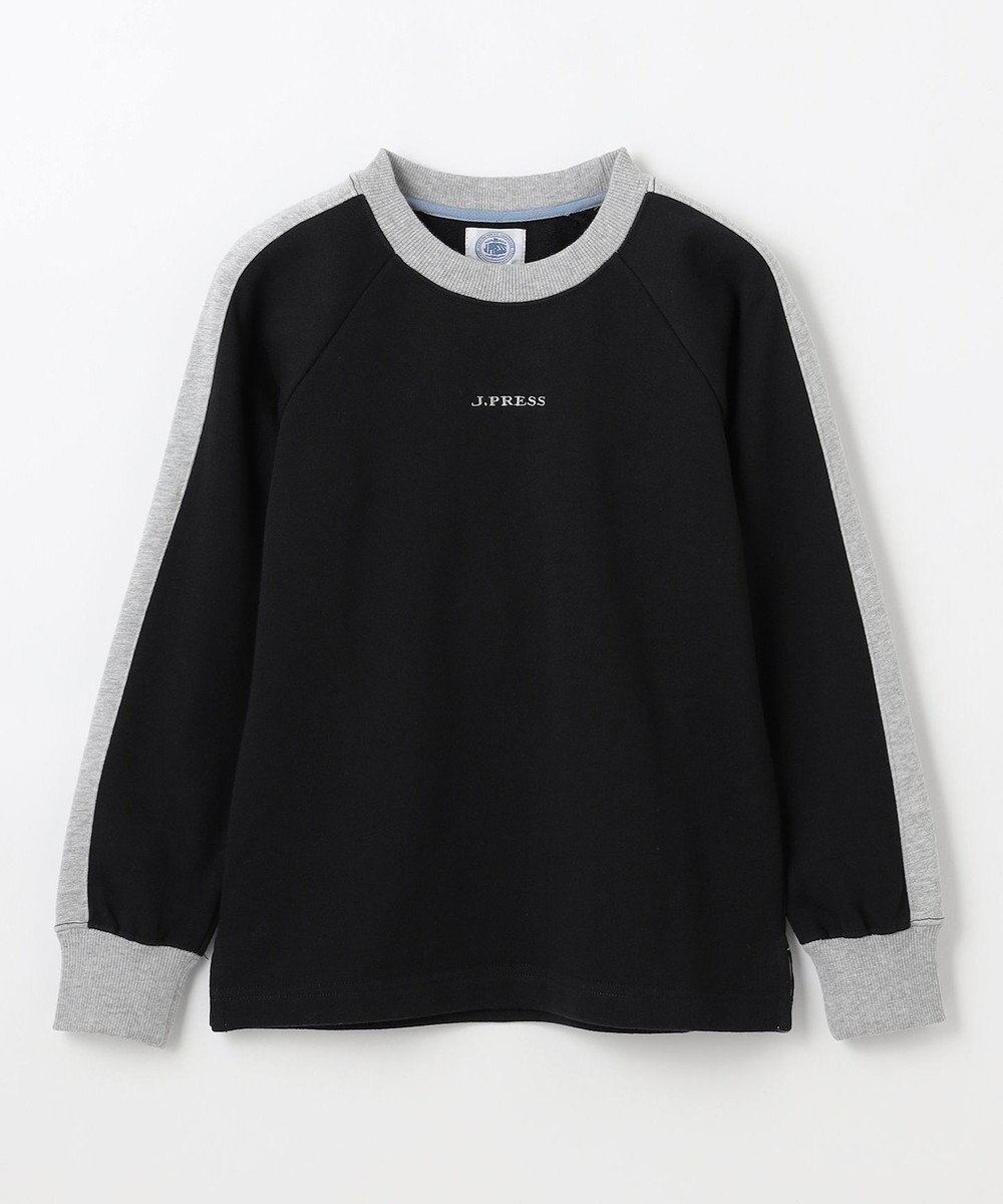 J.PRESS KIDS 【100-130cm】裏毛ラグラン ロゴトレーナー 