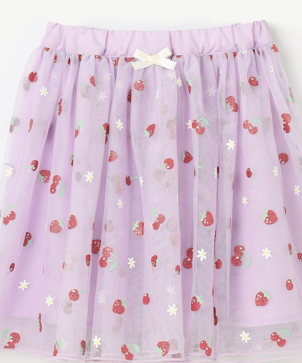 ANY KIDS 【チェリーベリーシリーズ】フルーツ チュール スカート 