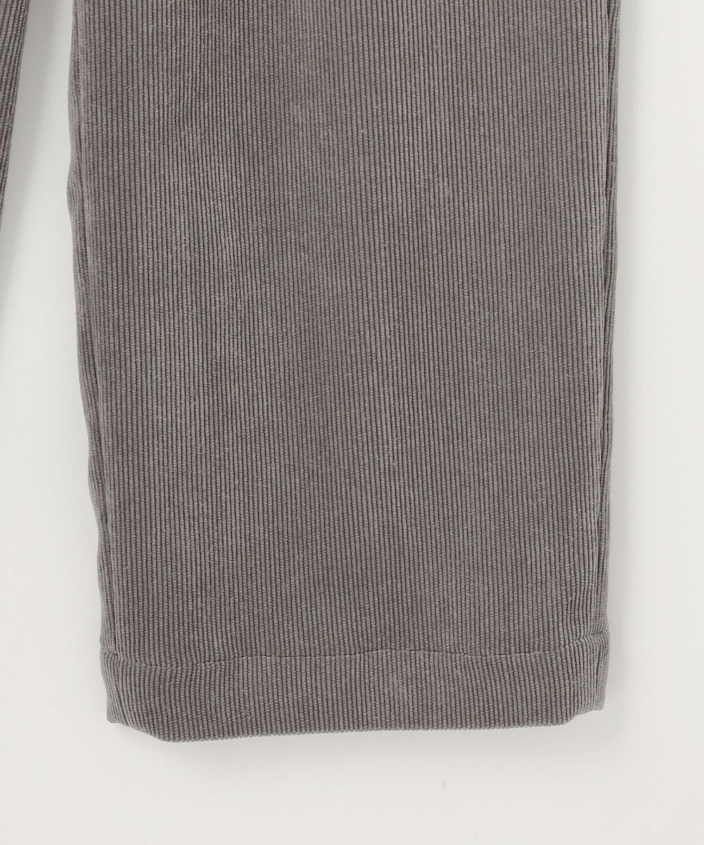 自由区 【洗える】ソフトコーデュロイワイド パンツ 