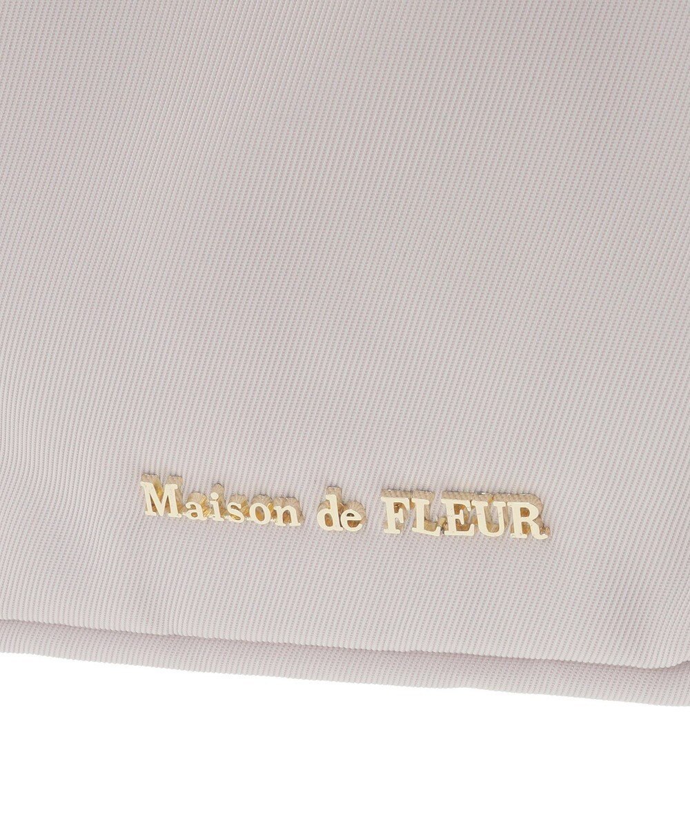 Maison de FLEUR 撥水加工ポケットリボンリュック 