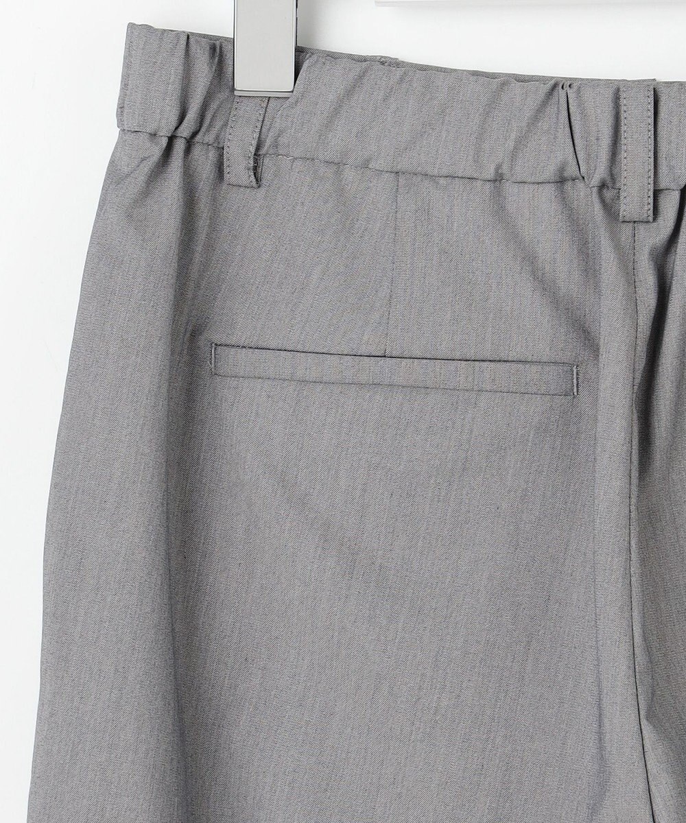 J.PRESS LADIES L SOFTシャンブレー テーパード パンツ 