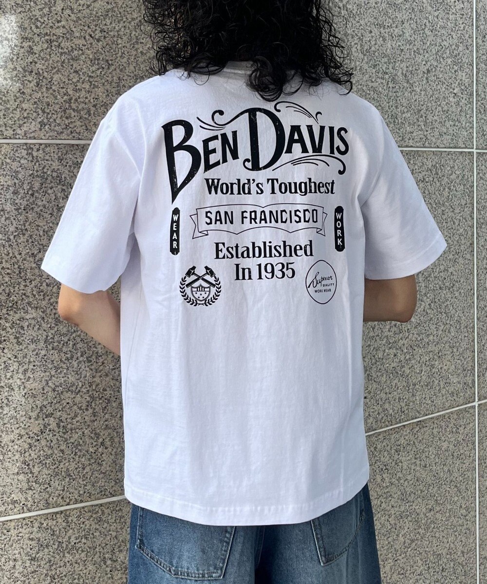 WEGO 【ユニセックス着用ITEM/MLサイズ展開】BENDAVISクラシックロゴT（SS） 