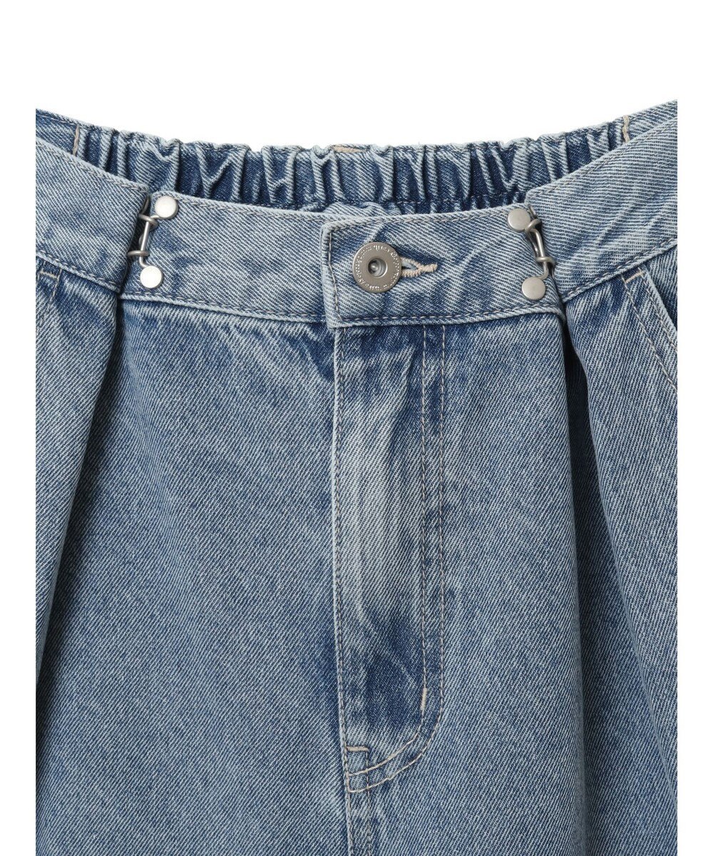 earth music&ecology タックホックデニムパンツ 