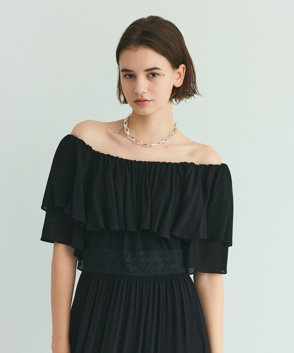 GRACE CONTINENTAL ラッフルレース切替マキシ 