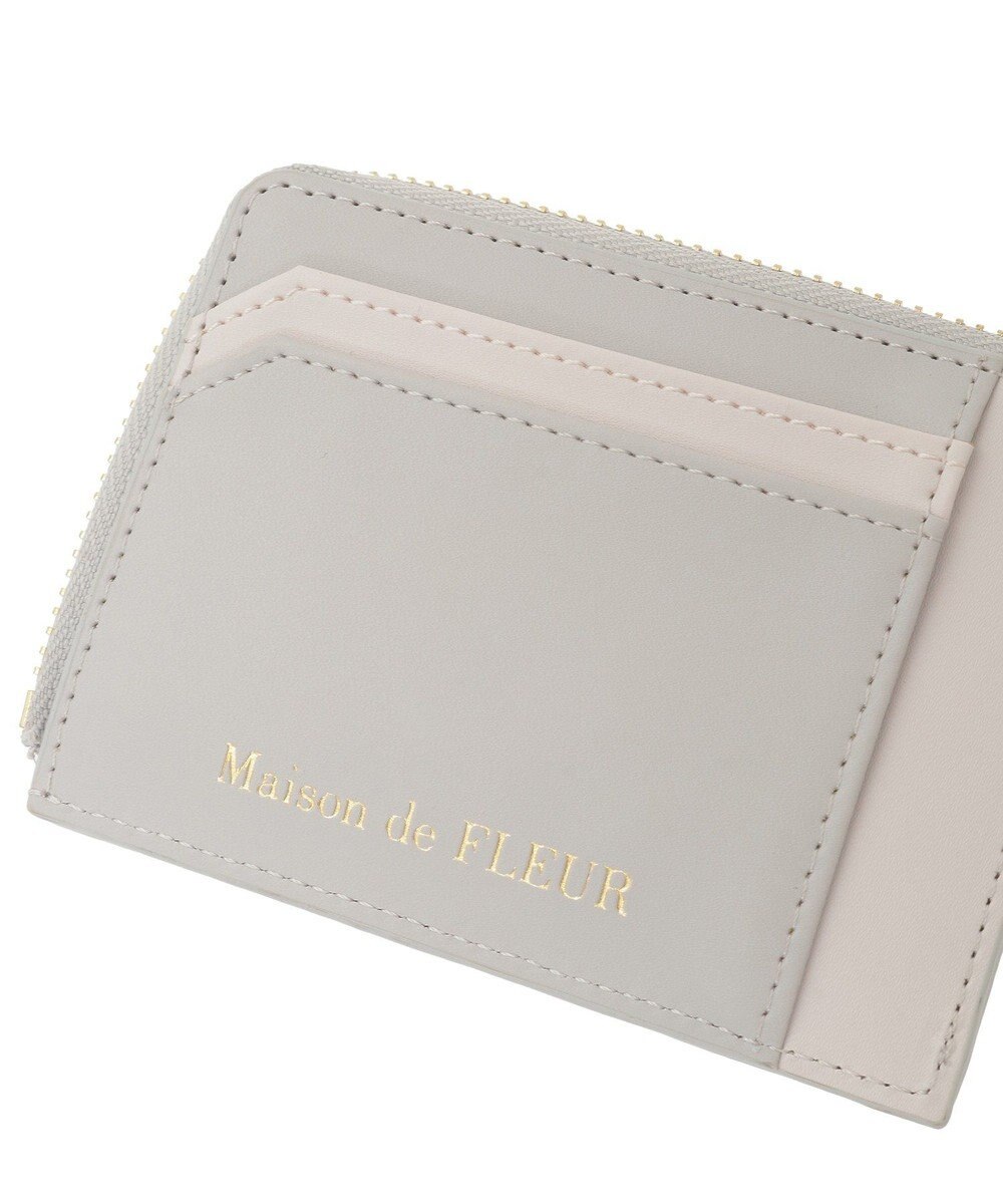 Maison de FLEUR 配色ビジューフラグメントケース 