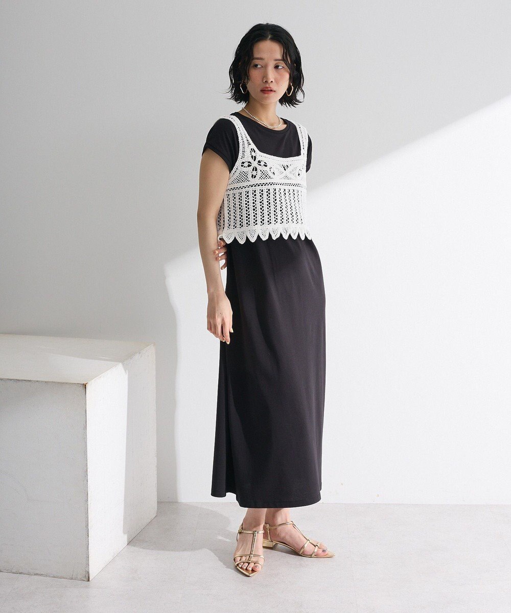 Green Parks SET2点クロシェベスト＋ワンピース 