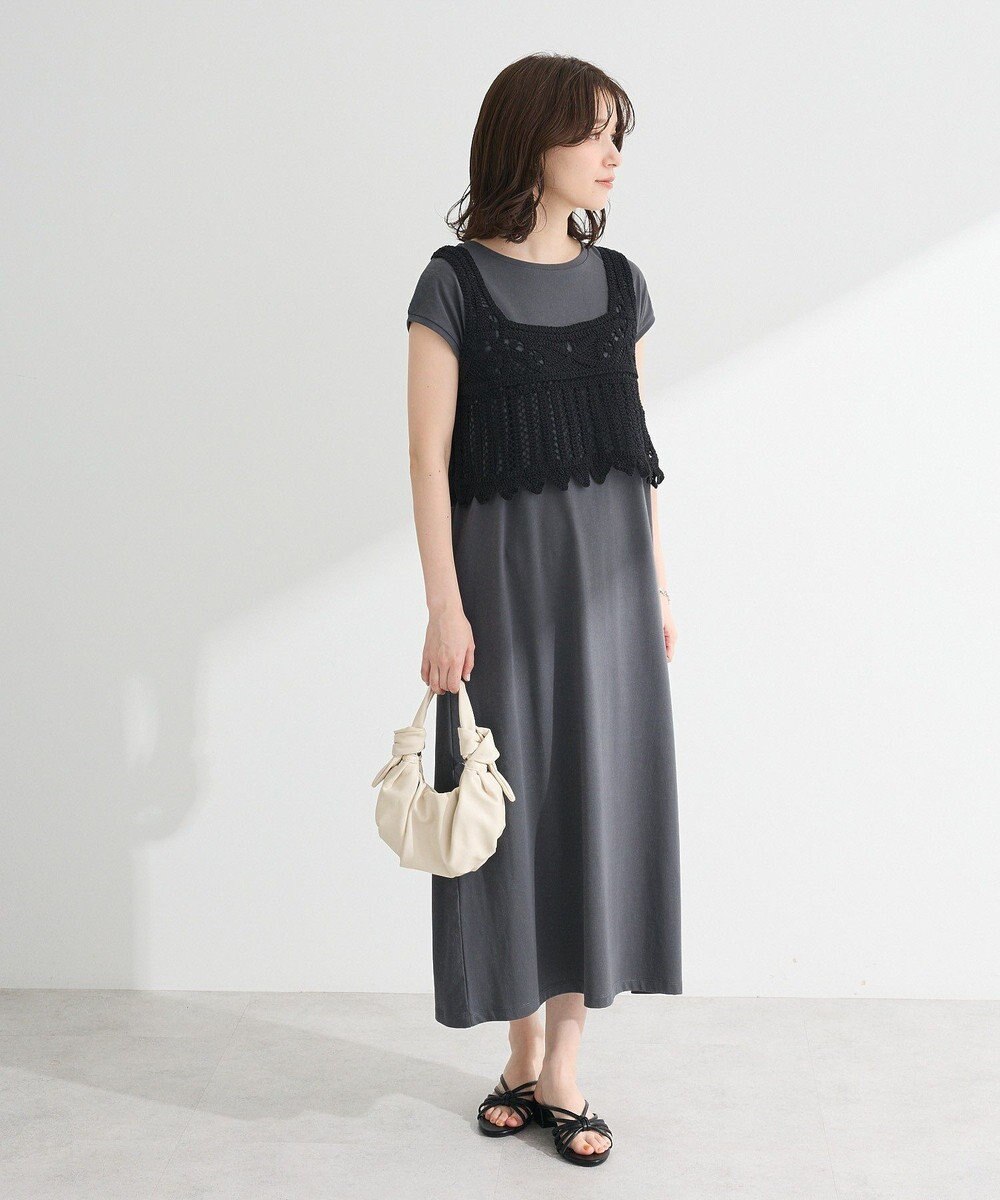 Green Parks SET2点クロシェベスト＋ワンピース 