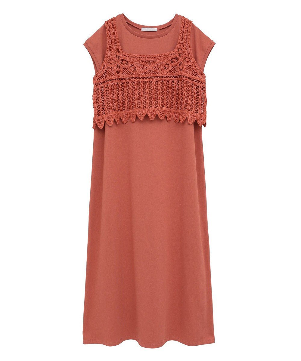 Green Parks SET2点クロシェベスト＋ワンピース 