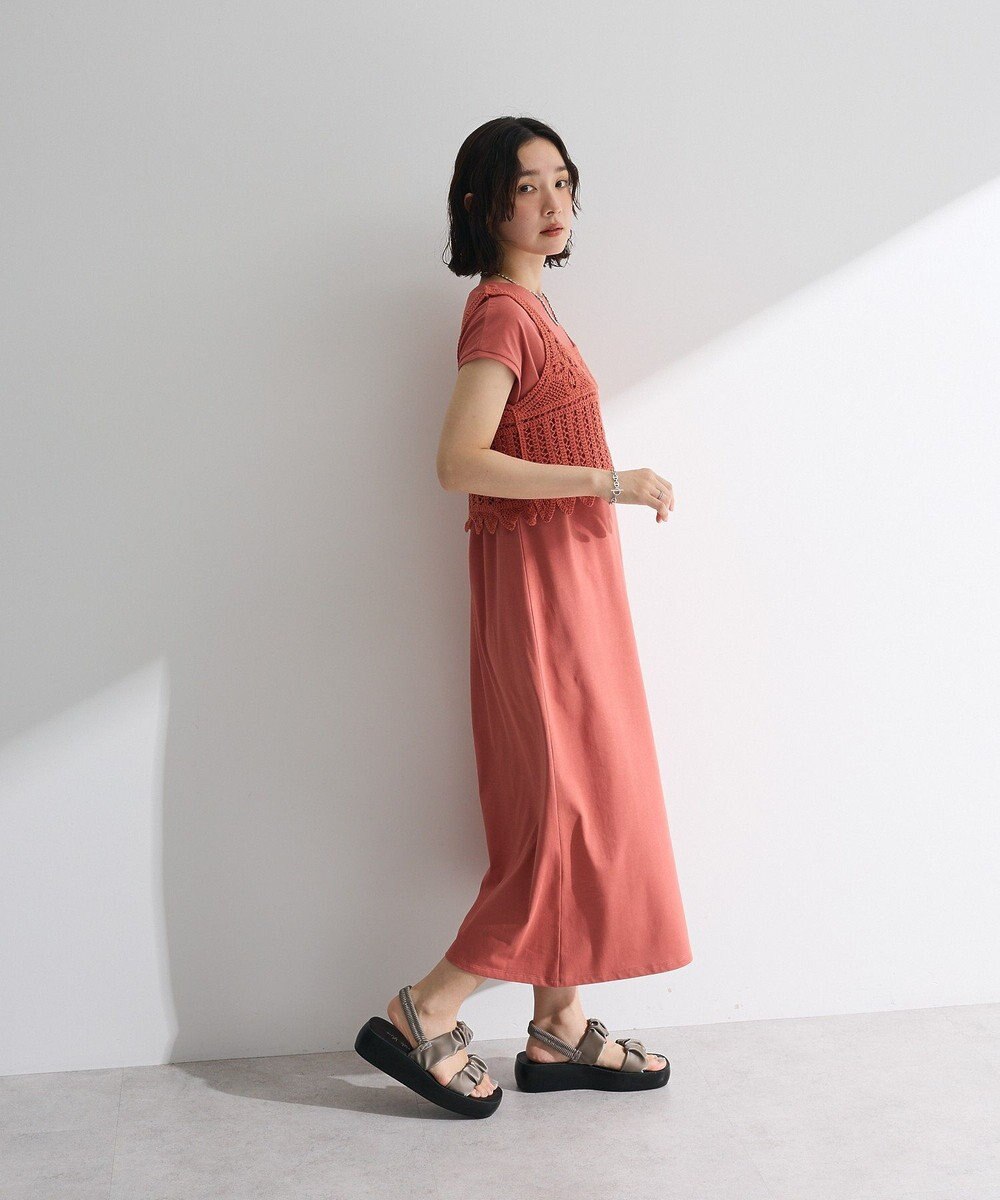 Green Parks SET2点クロシェベスト＋ワンピース 