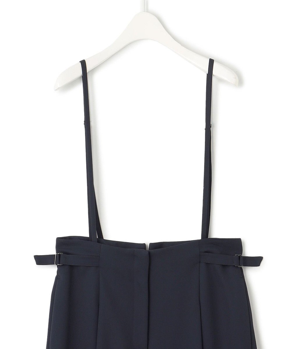 ICB 【2WAY・WEB限定・洗える】シルフィルダブルクロス サスペンダーパンツ 