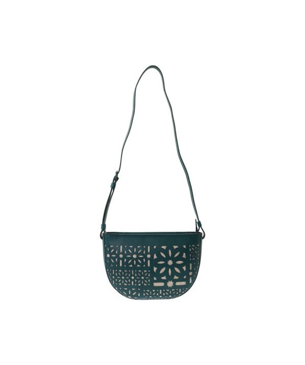 genten セイル カットワーク　ショルダーバッグ 