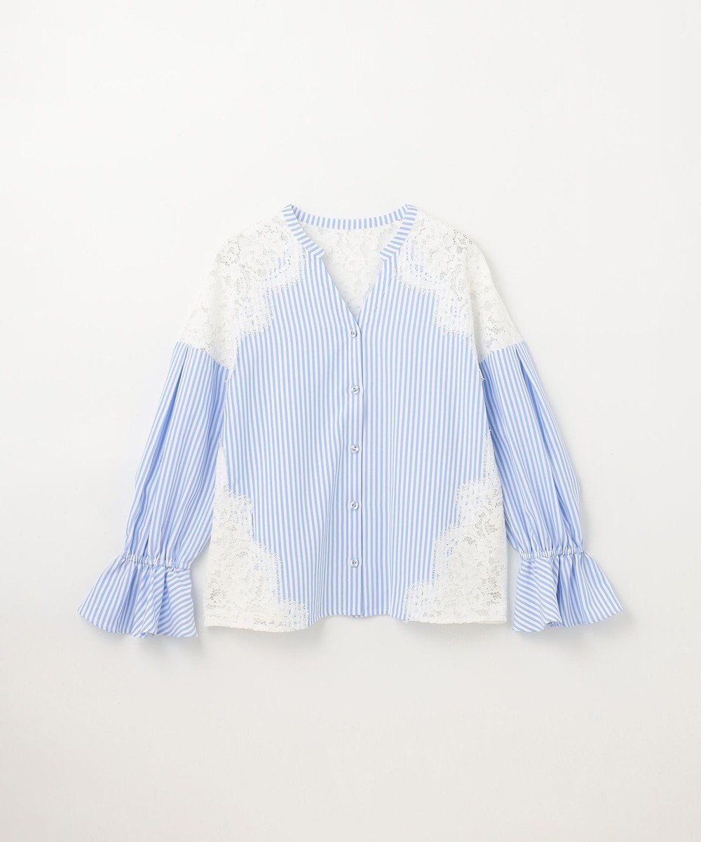 GRACE CONTINENTAL レースコンビブラウス 