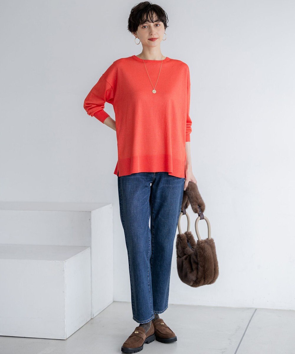 23区 【RED CARD TOKYO×23区】スリムストレート デニム パンツ 