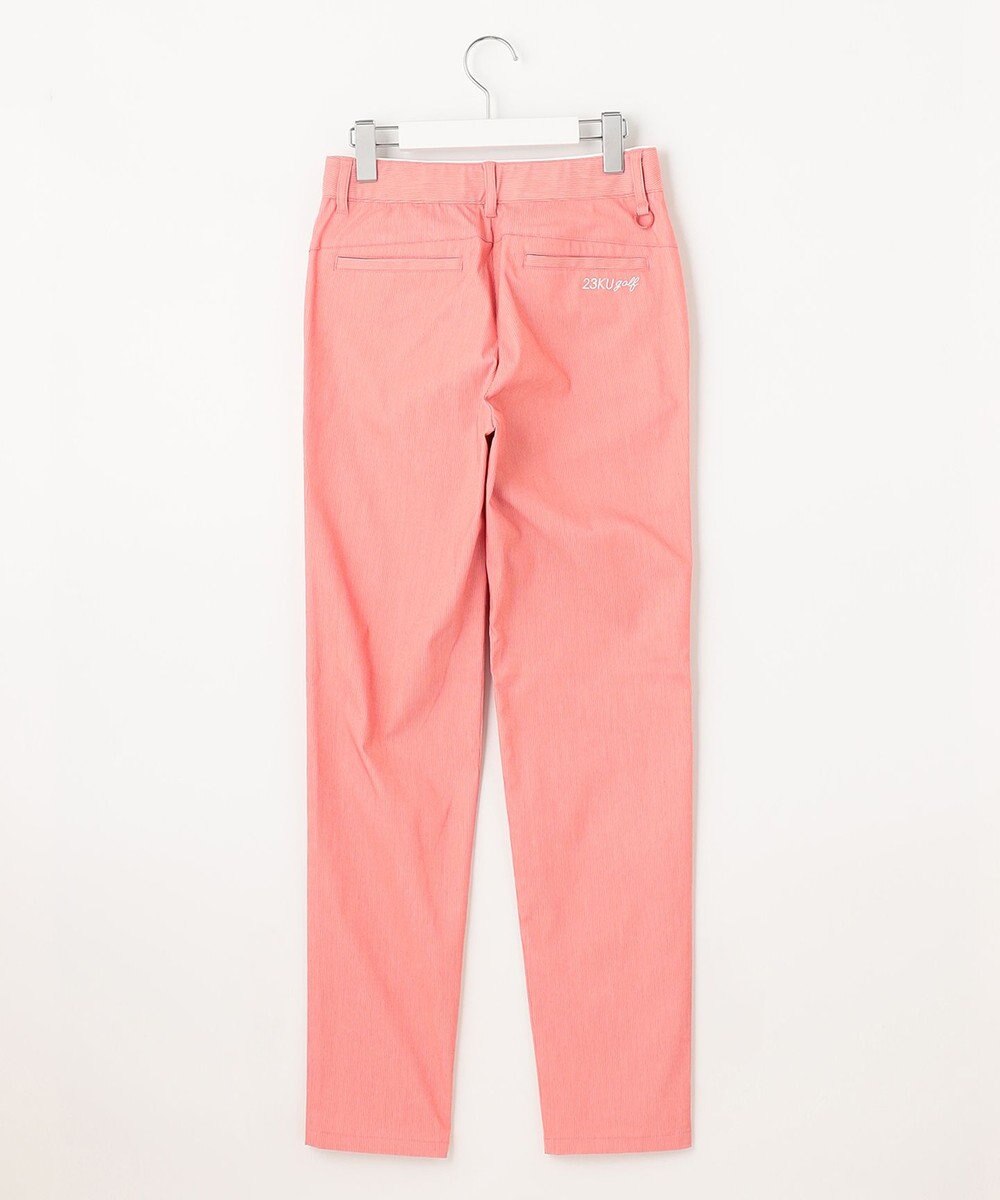 23区GOLF 長年愛される定番！【WOMEN】ハイパワーストレッチ ベーシックパンツ 挿し色で主役に 