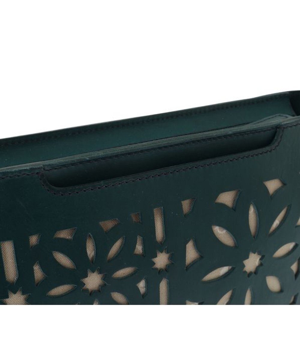 genten セイル カットワーク　ショルダーバッグ 