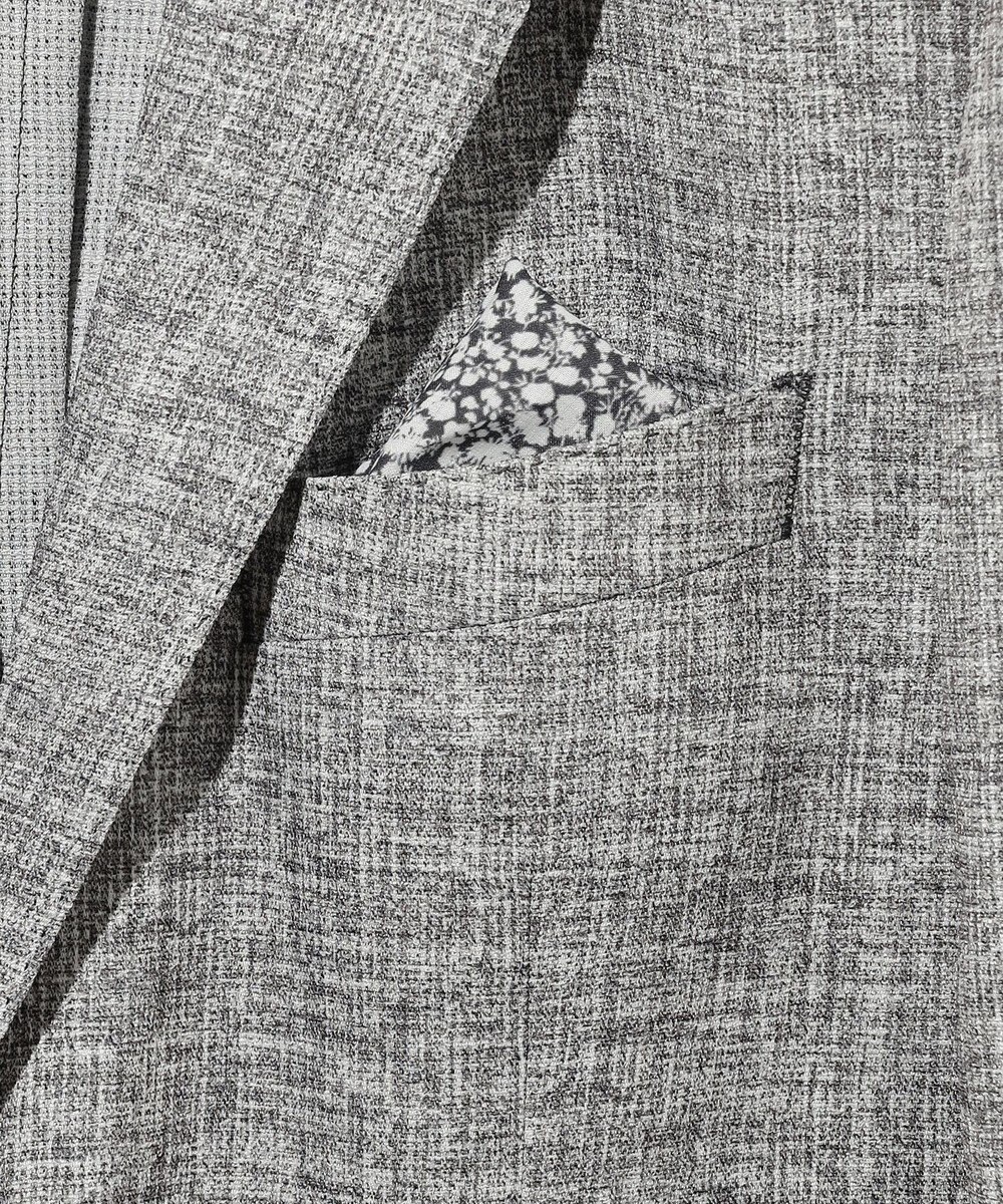 JOSEPH ABBOUD 清涼感【弱撥水/イージーケア/軽量/ストレッチ】クールピケ ジャケット 