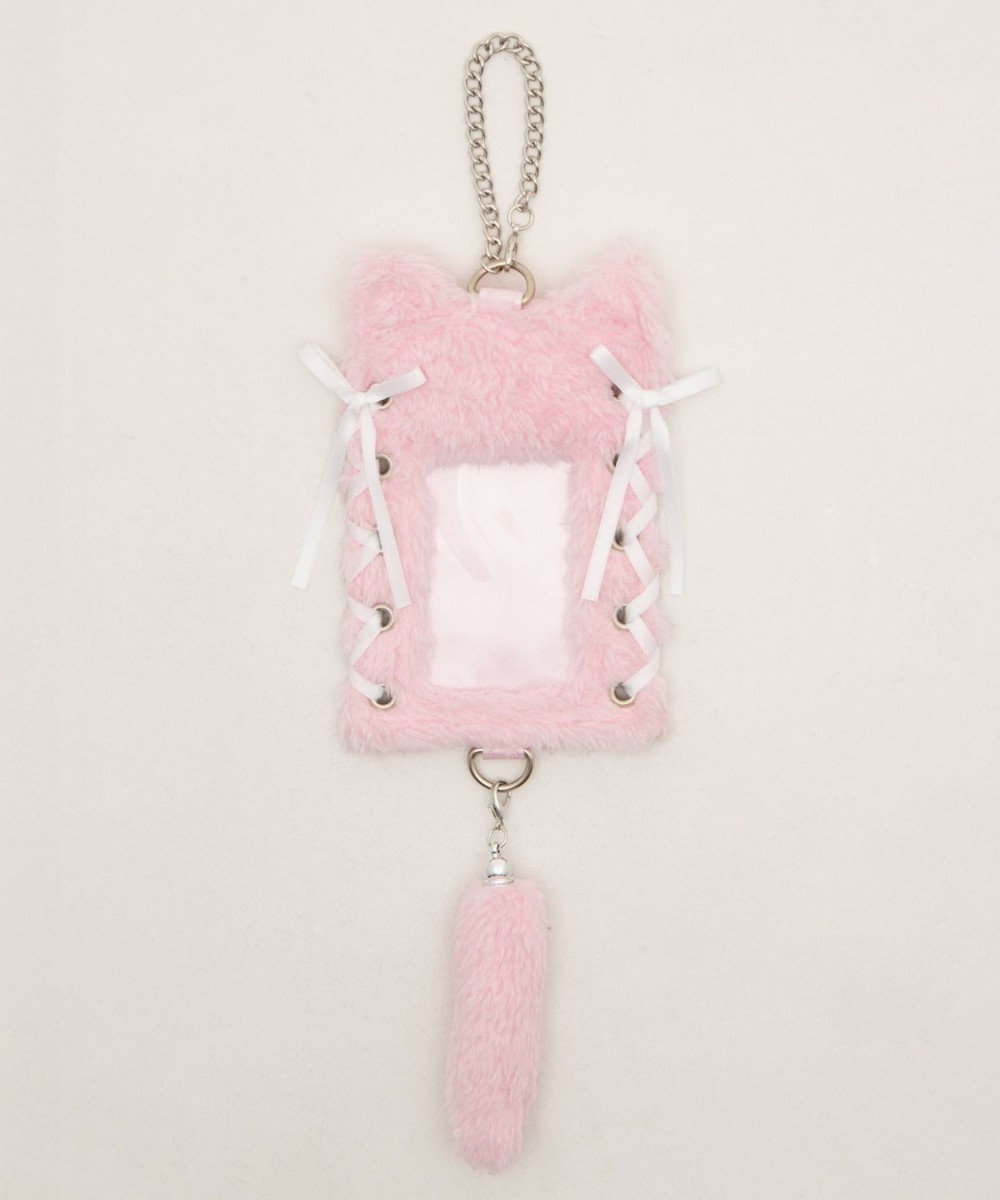 WEGO 【痛バ＆推し活グッズ】なりきりネコカードホルダーキーホルダー 