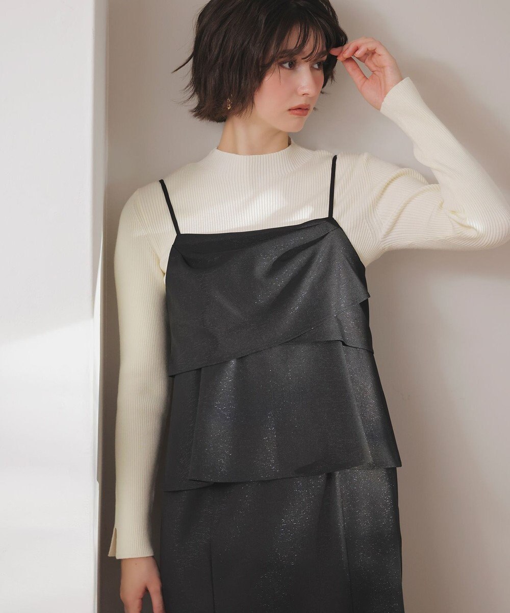 ANY SIS 【2SET】ビスチェ ワンピース × ニット セット 