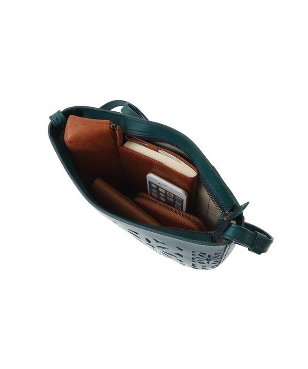 genten セイル カットワーク　ショルダーバッグ 