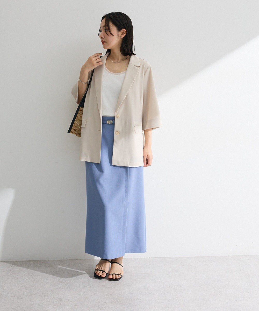 Green Parks シングル半袖ジャケット 