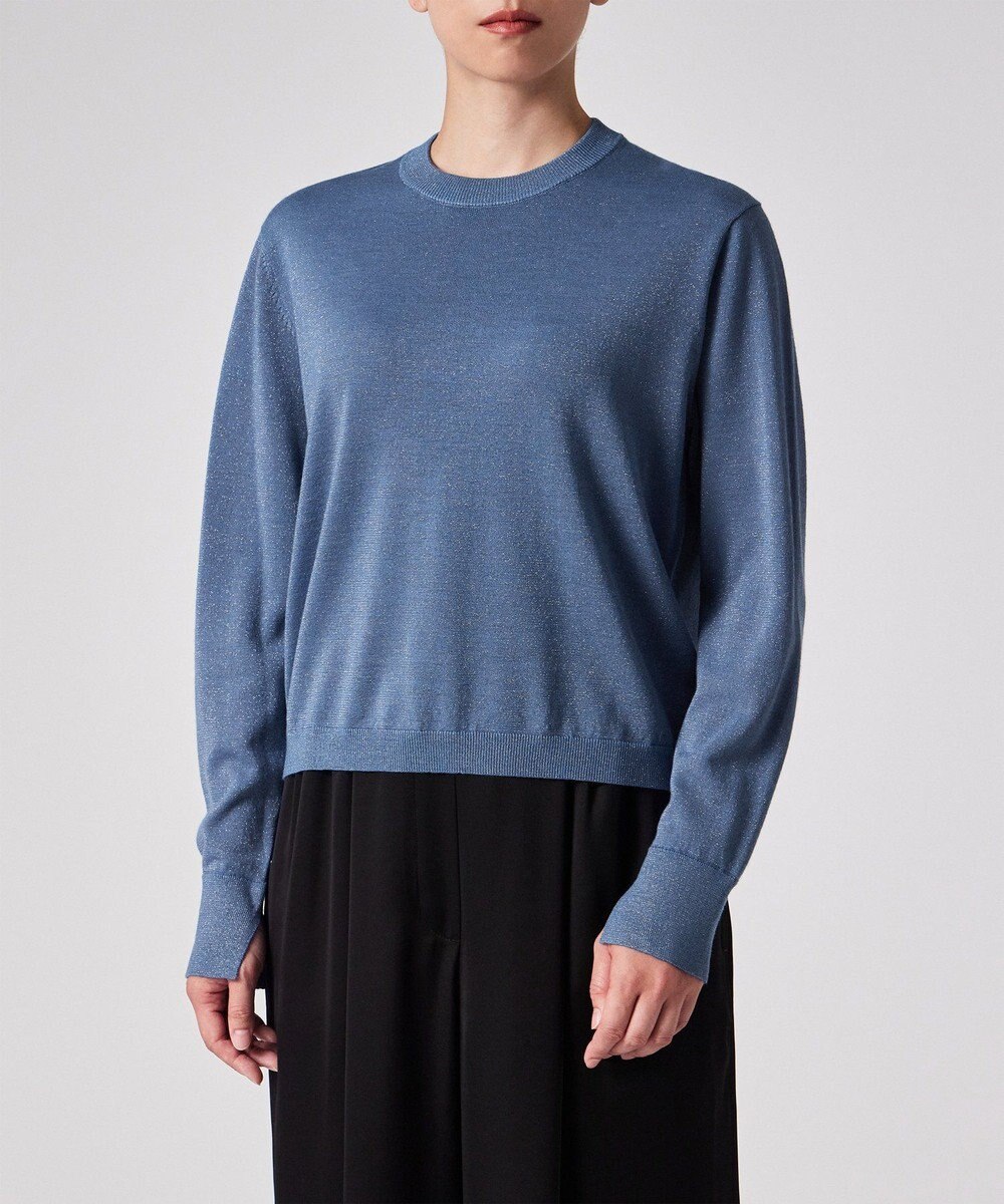 Paul Smith ソフト クロップド ラメ ニット 