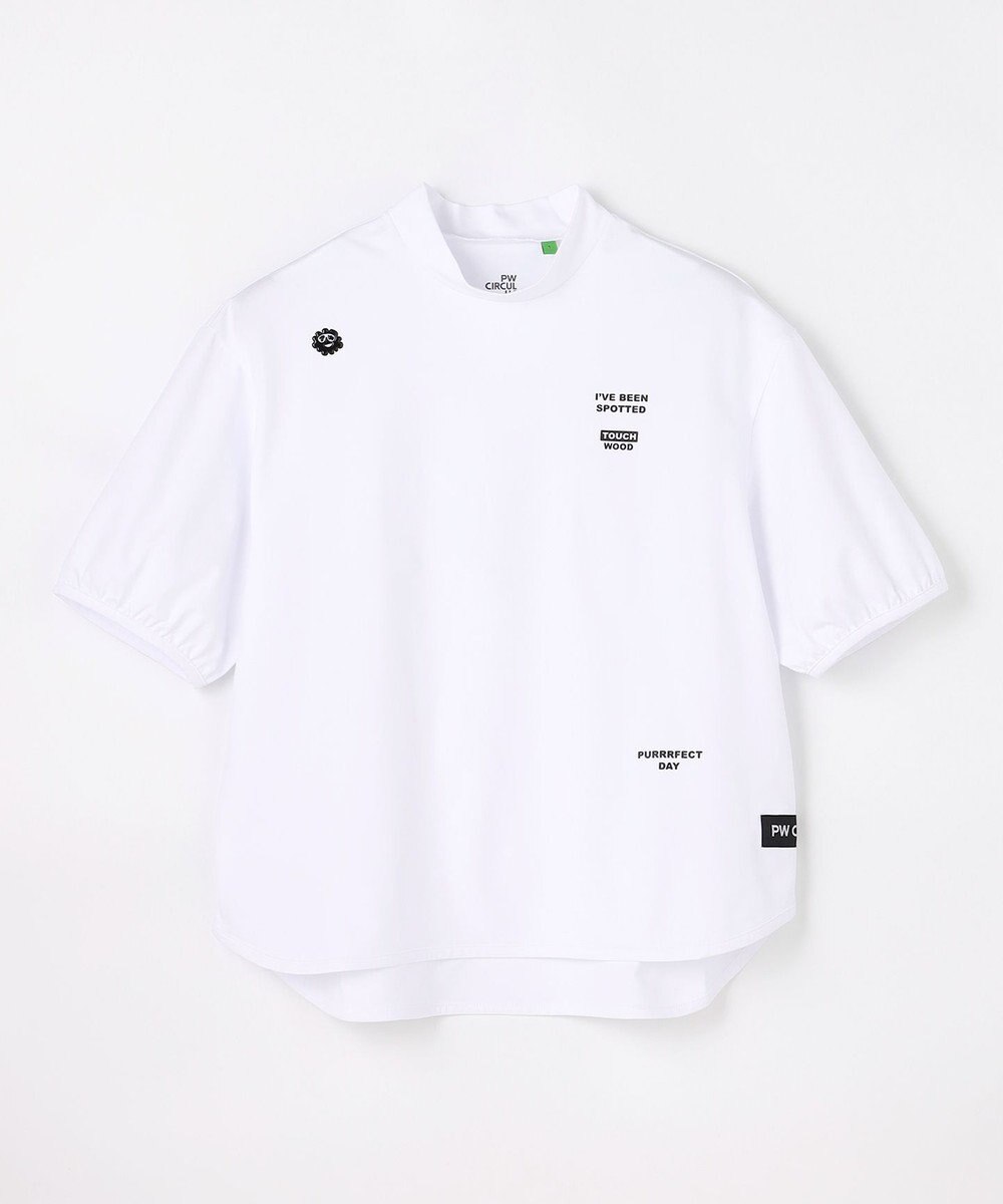 PW CIRCULUS 【WOMEN】パフスリーブモックT  2026年モデル ゴルフウェア レディース 