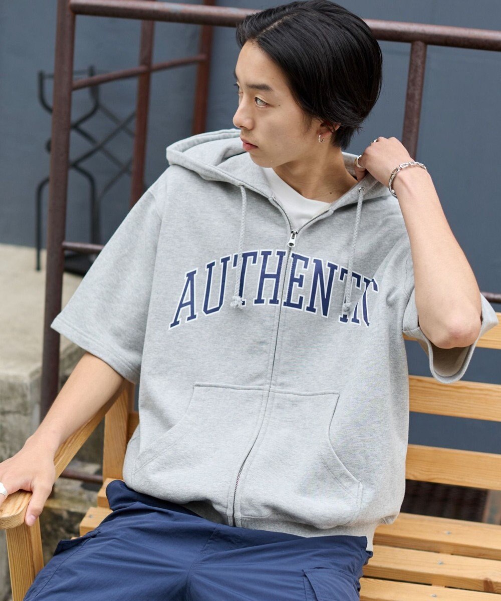 WEGO 【ユニセックス着用ITEM】カレッジロゴジップパーカー（SS） 