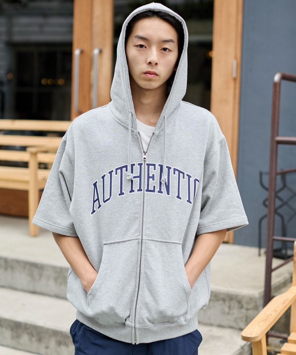 WEGO 【ユニセックス着用ITEM】カレッジロゴジップパーカー（SS） 