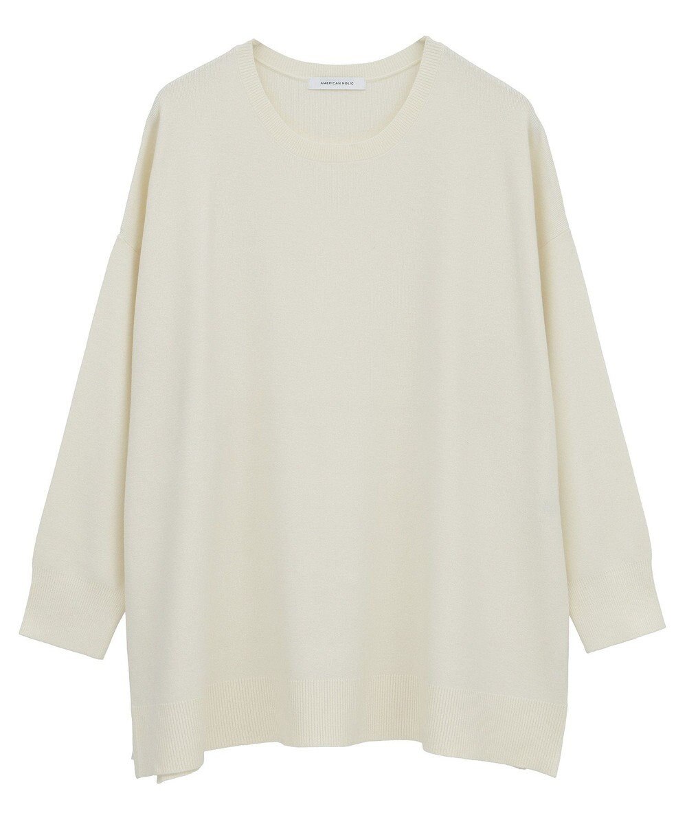 AMERICAN HOLIC バイパチロングニットプルオーバー 