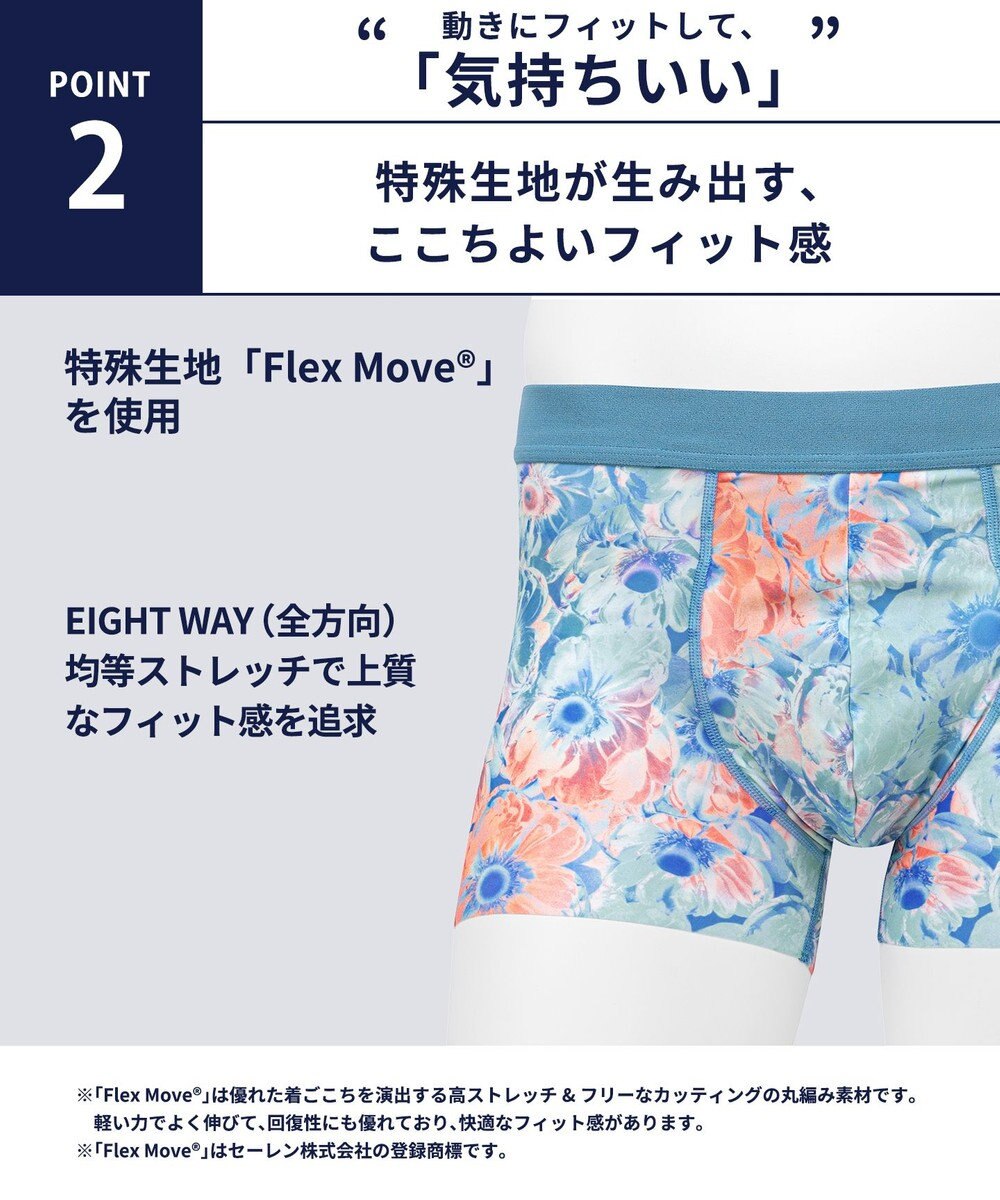 WACOAL MEN WACOAL MEN ボクサーパンツ 【気持ちいいパンツ】 動いてもズレにくい フロントの安定性・快適性 フリーなカッティング（裾部分） なめらかな肌ざわり 前閉じ 下着 WT3429 /ワコールメン 