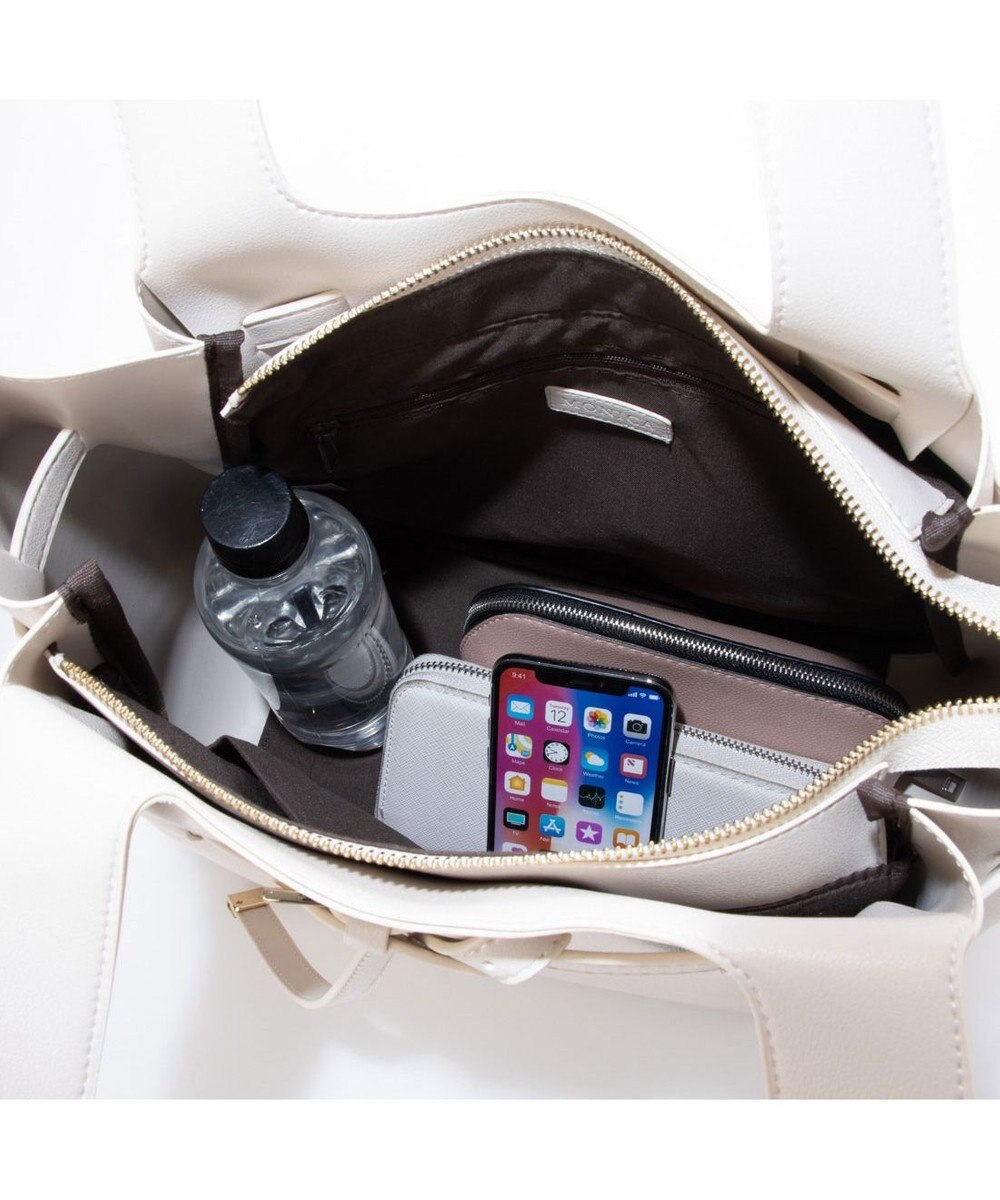 LA BAGAGERIE 【MONICA】ベルトモチーフA4トートバッグ 