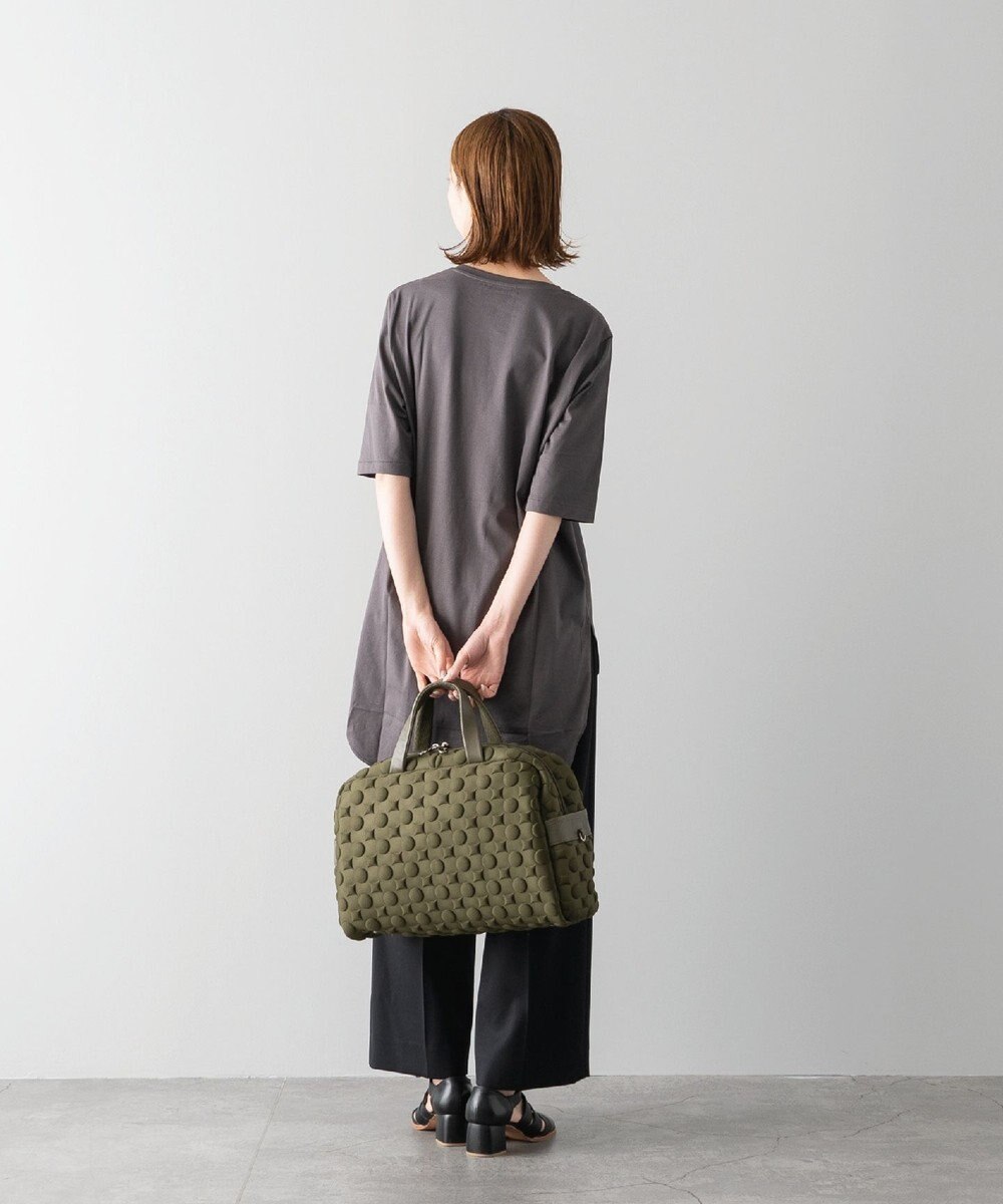 MIYABIYA 【撥水加工】La quoh with kirakaracho 南蛮七宝エンボスボンディング ボストン 