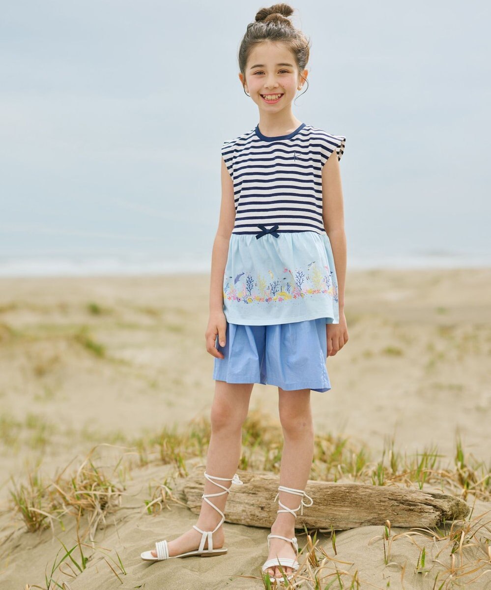 組曲 KIDS 【150-160㎝】ENOSUI Border Tシャツ 