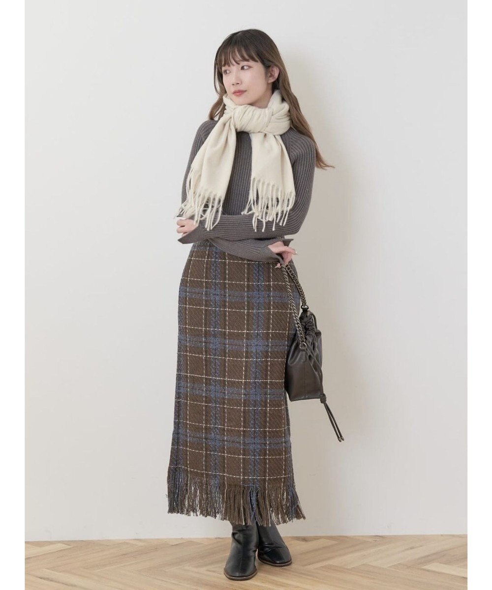 Green Parks カシミヤライクカラーストール 